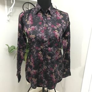 Lauren Ralph Lauren Button-Down Top Floral #43